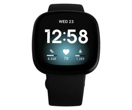 Смарт-часы Fitbit Versa 3 Black/Black Aluminium (FB511BKBK) 2
