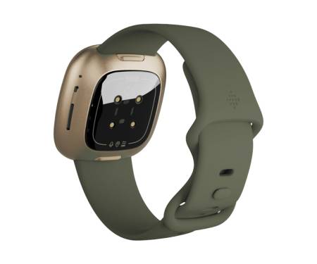 Смарт-часы Fitbit Versa 3 Olive / Soft Gold Aluminum 4