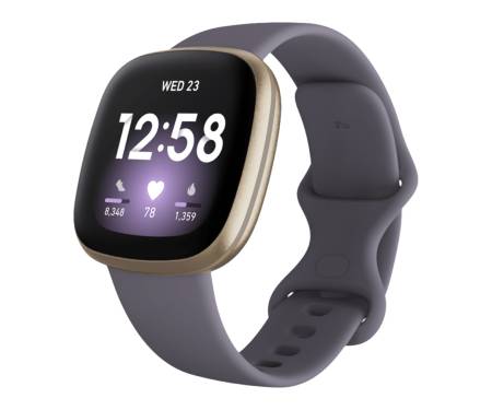Смарт-годинник Fitbit Versa 3 Thistle / Soft Gold Aluminum 1
