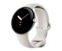 Смарт-часы Google Pixel Watch Polished Silver Case/Chalk Active Band 1