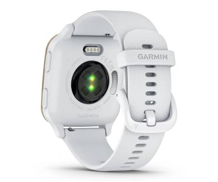 Смарт-годинник Garmin Venu Sq 2 Cream Gold Aluminum Bezel with White Case and Silicone Band (010-02701-01/11) 4