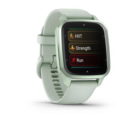 Смарт-часы Garmin Venu Sq 2 Metallic Mint Aluminum Bezel with Cool Mint Case and Silicone Band (010-02701-02/12) 3