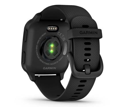 Смарт-часы Garmin Venu Sq 2 – Music Edition Slate Aluminum Bezel with Black Case and Silicone Band (010-02700-00/10) 4