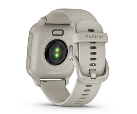 Смарт-часы Garmin Venu Sq 2 – Music Edition Cream Gold Aluminum Bezel with French Gray Case and Silicone Band (010-02700-02/12)