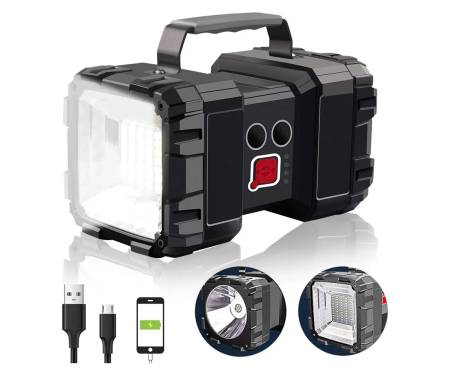 Фонарь AlpsWolf Rechargeable Flashlight, LED Spotlight Flashlight 10000 Capacity 1200LM