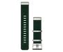 Ремешок Garmin QuickFit 22 Watch Bands Jacquard-weave Nylon Strap – Pine Green (010-13008-00) 1