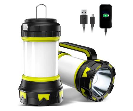 Ліхтар Bochaos Camping Lantern Flashlight Rechargeable 1