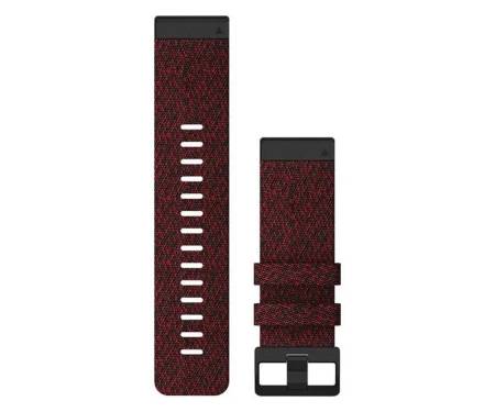 Ремешок Garmin QuickFit 26 Watch Bands Heathered Red Nylon (010-12864-06) 1