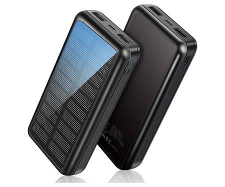 Power Bank SOXONO Portable Charger Power Bank 30000mAh Solar Charger (XN-828P) 1