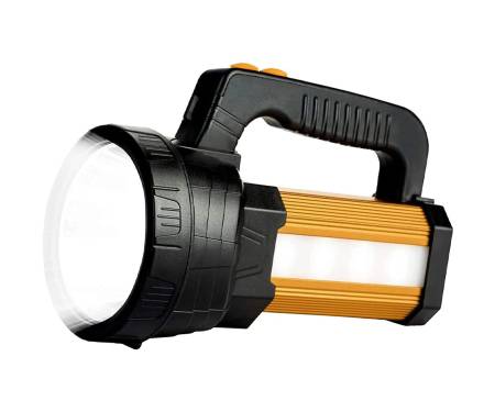 Фонарь Super Bright LED Handheld Spotlight Flashlight Rechargeable 9600mAh 6000 Lumens with USB Output PowerBank