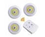 Комплект LED светильников с пультом и таймером LED light with Remote Control Set (3 светильника) 2