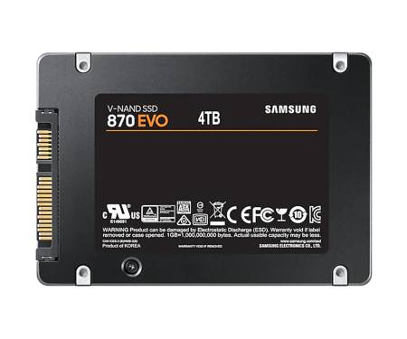 SSD накопитель Samsung 870 EVO 4 TB (MZ-77E4T0BW) 2