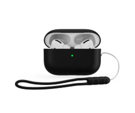 Чехол для Airpods Pro2 Case с ремешком Black 1