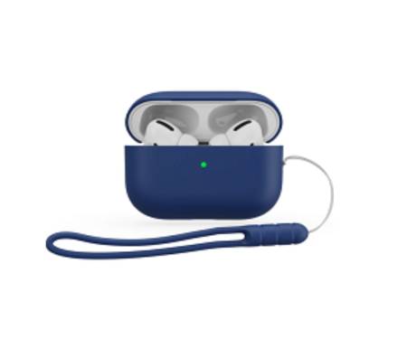 Чехол для Airpods Pro2 Case с ремешком Midnight Blue 1
