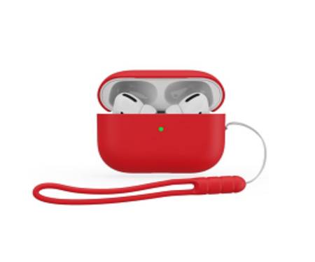 Чохол для Airpods Pro2 Case с ремешком Red 1