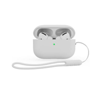 Чехол для Airpods Pro2 Case с ремешком White 1