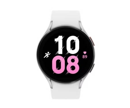 Смарт-часы Samsung Galaxy Watch5 44mm LTE Silver with White Sport Band (SM-R915NZSA)