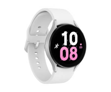 Смарт-часы Samsung Galaxy Watch5 44mm LTE Silver with White Sport Band (SM-R915NZSA)