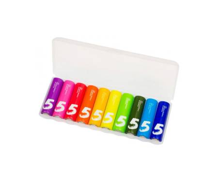 Батарейка ZMI AA bat Alkaline 10шт ZI5 Rainbow (NQD4000RT) 2