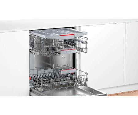 Bosch Посудомоечная машина встраиваемая, 13компл., A++, 60см, дисплей, 3я корзина, белый