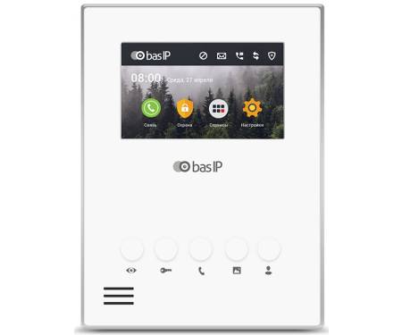 BAS-IP IP відеодомофон AU-04LA[AU-04LA_W]