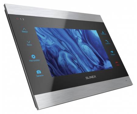 Slinex Видеодомофон SL-07IPHD Silver Black