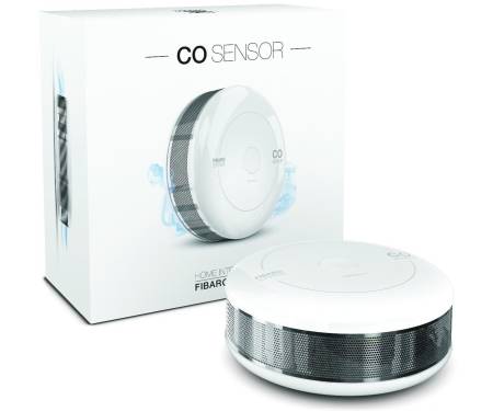 Fibaro Умный датчик угарного газа CO Sensor, Z-Wave, 3V CR123A, белый