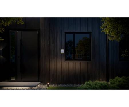 Ajax Беспроводной уличный датчик движения "штора" DualCurtain Outdoor белый