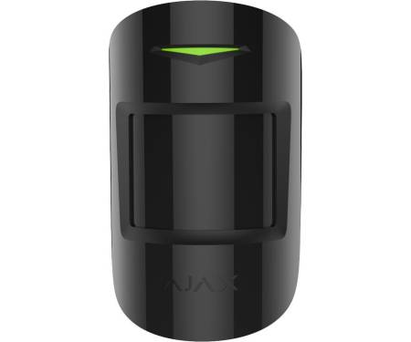 Ajax Беспроводной датчик движения MotionProtect Plus, Jeweller, 3V CR123A, черный