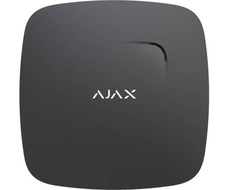 Ajax Бездротовий датчик диму FireProtect, Jeweller, 3V CR2, 85 дБ, чорний