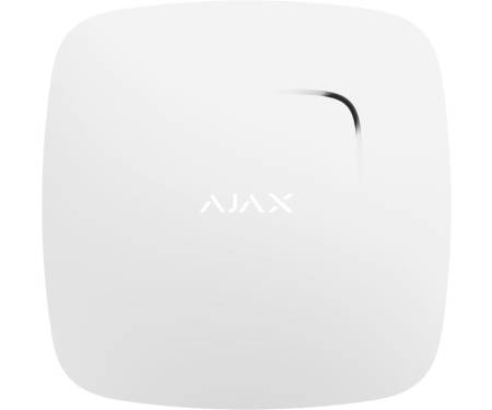 Ajax Беспроводной датчик дыма FireProtect, Jeweller, 3V CR2, 85 дБ, белый