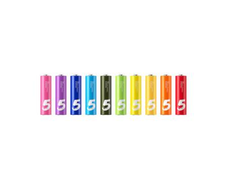 Батарейка ZMI AAA bat Alkaline 10шт ZI7 Rainbow (NQD4001RT) 1