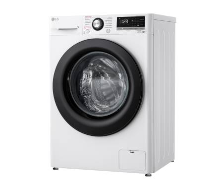 LG Стиральная машина фронтальная, 7кг, 1200, A+++, 48см, дисплей, пар, инвертор, белый