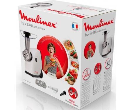 Moulinex Мясорубка SOLEIL HV4 5в1 ME445A38