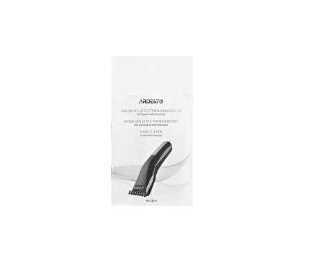 ARDESTO Машинка для стрижки HC-Y20-B/ 2,4Вт/черный/LED-индикация заряда