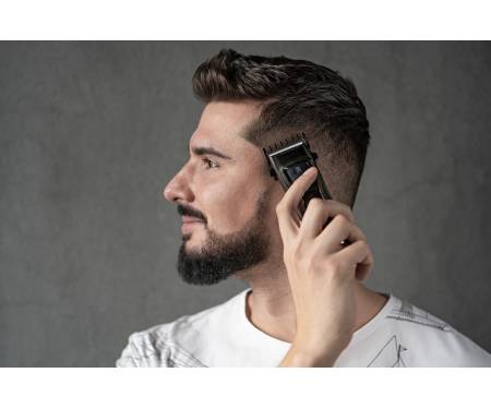ARDESTO Машинка для стрижки HC-Y30-DBS /2.4Вт/черный+металл/дисплей