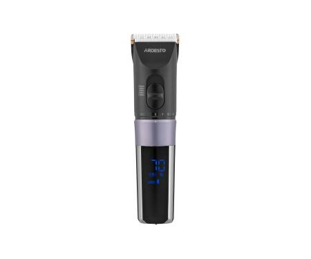 ARDESTO Машинка для стрижки HC-Y40-DBS/3.7Вт/черный+металл/дисплей