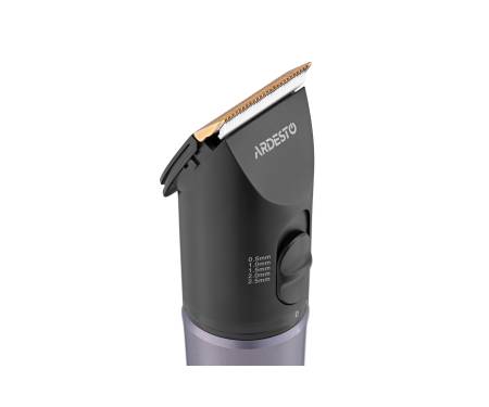 ARDESTO Машинка для стрижки HC-Y40-DBS/3.7Вт/черный+металл/дисплей