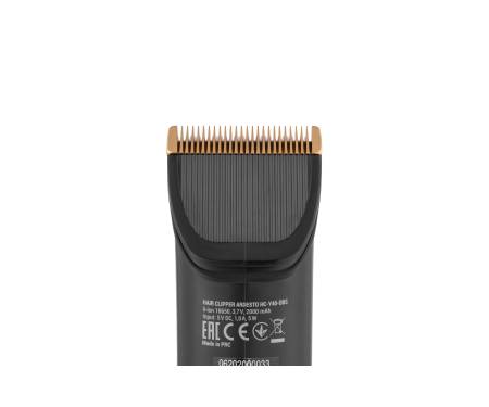 ARDESTO Машинка для стрижки HC-Y40-DBS/3.7Вт/черный+металл/дисплей