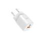 Сетевое зарядное устройство WIWU GaN (RY-U33) Fast Charger PD+QC 33W White