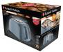 Russell Hobbs Тостер 21644-56 Textures Grey, 850 Вт, 2 слота, 6 настроек степени поджарки, серый