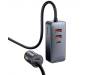 Автомобильное зарядное устройство Baseus Share Together PPS 120W 2U+2C Gray (CCBT-A0G) 1