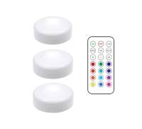 LED-лампа Puck Light Remote Control Dimmable Wireless Touch Sensor