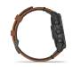 Смарт-часы Garmin Epix (Gen 2) Sapphire - B. Titanium w. Chestnut L. Band (010-02582-30)