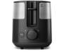 Philips Тостер Daily Collection, 830Вт, пластик, крышка от пыли, черный