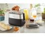 Philips Тостер Daily Collection, 830Вт, пластик, крышка от пыли, черный