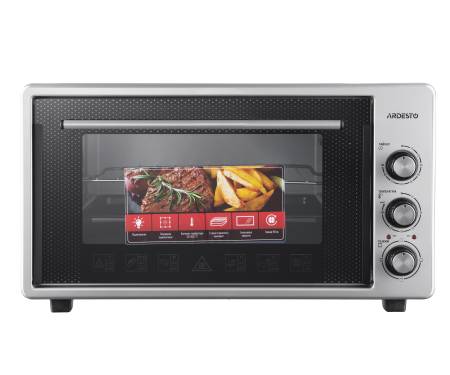 ARDESTO Электрическая мини-печь MEO-S45GG - 1600Вт/45 л./таймер/сераяя