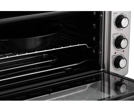 ARDESTO Электрическая мини-печь Ardesto MEO-S45FGG - 1600Вт/45 л./конвекция/таймер/двойное стекло/серая