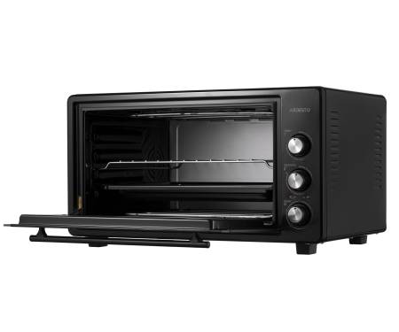 ARDESTO Электрическая мини-печь MEO-S45FGB - 1600Вт/45 л./конвекция/таймер/двойное стекло/черная