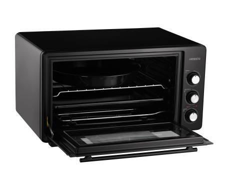 ARDESTO Электрическая мини-печь MEO-S45FGB - 1600Вт/45 л./конвекция/таймер/двойное стекло/черная
